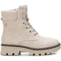 Xti Xtitil kvinder. 14195902-BEIGE Ankelstøvler 141959 beige (37), Fast, 1-3 cm, Lynlås, Casual