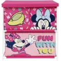 Disney Minnie Opbevaringsreol Med 3 Skuffer