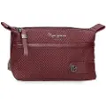 Pepe Jeans Sprig Burgundy Toilettaske
