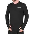 Volcom Merino Blend Crew Basislag - undertrøje sort