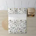 Muare Santorini-modelark 160x270 Cm