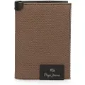 Pepe Jeans Pepe Jeanstil mænd. 7412033 Hilltop Lodret læderpung med møntetui Brun (OSFA), Casual