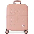 Pepe Jeans Pepe Jeanstil kvinder. 6729124 Carina kabinekuffert lyserød -40x55x20cm (OSFA), Casual, Pink, ABS/Polykarbonat, Hytte