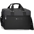 Pepe Jeans Pepe Jeanstil mænd. 7126631 Jarvis laptop dokumentmappe sort -40x30x11cm-. (OSFA), Casual, Polyester