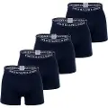 Ralph Lauren Polo Ralph Laurentil mænd. 714864292009 Pakke med 5 ensfarvede navy boxershorts (S), Afslappet, Bomuld, Blå