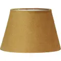 PR Home - Lampeskærm Oval Velour 25 cm - Gul - Lampeskærme - - Homeroom