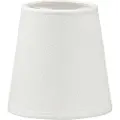 PR Home - Lampeskærm Queen Franza 12 cm - Hvid - Lampeskærme - - Homeroom