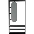 Venture Home - Garderobe Classe - Sort - Tøjopbevaring - - Homeroom