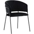 Venture Home - Spisebordsstol Selma, 2-pak - Sort - Stole - - Homeroom