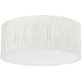 PR Home - Plafond Plissé Stygn 45 cm - Hvid - Badeværelsesbelysning - - Homeroom