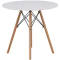 Venture Home - Spisebord Danburi Diameter: 60 - Hvid - Spiseborde - - Homeroom