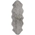Skinnwille - Fåreskind Curly Dobbelt - Grå - Skind & skindtæpper - - Homeroom
