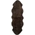Skinnwille - Fåreskind Curly Dobbelt - Brun - Skind & skindtæpper - - Homeroom