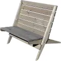 Hillerstorp - Stol Granny Double Pine Oiled - Grå - Havelænestole - - Homeroom