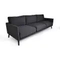 Fritab - Sofa Easy 3-personers - Sort - Sofamoduler - - Homeroom