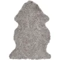 Skinnwille - Fåreskind Curly - Grå - Skind & skindtæpper - - Homeroom