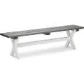 Hillerstorp - SHABBY CHIC bænk 40 x 180 cm - Grå - Bænke - - Homeroom