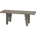 EcoFurn - Bænk Ecobench 120 cm - Grå - Bænke - - Homeroom