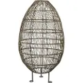 PR Home - Gulvskærm Hanoi 100cm - Beige - Udebelysning - - Homeroom