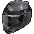 Scorpion Exo-tech Evo Carbon Onyx Modulær Hjelm