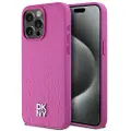 DKNY Dkhmp15xpshrpsp Iphone 15 Pro Max 6.7 Leather Monogram Pattern Telefon Etui