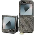 GUESS Samsung Galaxy Z Flip6/Z Flip7 FE Guess 4G Charms Collection Hybrid Cover - Brun