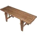 EcoFurn - Bænk Ecobench 120 cm - Brun - Bænke - - Homeroom