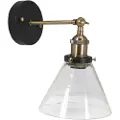 PR Home - Væglampe Lambda 18 cm - Transparent - Væglamper - - Homeroom