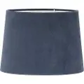PR Home - Lampeskærm Sofia Velour 30 cm - Blå - Lampeskærme - - Homeroom