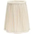 PR Home - Topringsskærm Siv Plissé 20 cm - Beige - Lampeskærme - - Homeroom