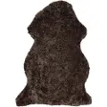 Skinnwille - Fåreskind Curly - Brun - Skind & skindtæpper - - Homeroom