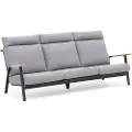 Hillerstorp - Sofa Kungshult 3-sædet grå - Grå - Loungesofaer - - Homeroom