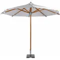 Fritab - Lyon parasol Ø250cm - Hvid - Parasoller - - Homeroom