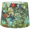 PR Home - Lampeskærm Sofia Carl Larsson 25 cm - Grøn - Lampeskærme - - Homeroom