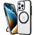 Torras Ostand R Fusion-etui til iPhone 16 Pro (sort)