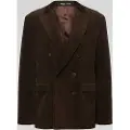 Selected Regular Fit Fløjl Dobbeltradet Blazer