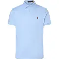 Ralph Lauren Polo Ralph Laurentil mænd. 710713130005 Custom Slim Fit poloshirt blå (M), Casual, Bomuld, Korte ærmer