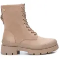 Xti Xtitil kvinder. 14202503-BEIGE XTI WOMAN ANKLE BOOTS 142025 beige (37), Brun, 3-5 cm, Blonder, Lynlås, Casual, Kunstlæder