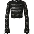 Urban Classics Crochet Langærmet Top