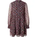 Superdry Tiered Langærmet Kort Kjole