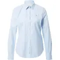 Gant Ganttil kvinder. 4300141 Slim Fit Stretch Oxford-skjorte blå (34), Casual, Bomuld, Lange ærmer