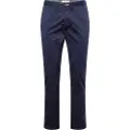 Gant Ganttil mænd. 1505221 Slim Fit chino-bukser i navy twill (34/34), Casual, Bomuld, Økologisk bomuld, Bæredygtig