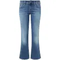 Pepe Jeans Pepe Jeanstil kvinder. PL204596MI6 Blå udsvungne jeans (32/32), Casual, Bomuld, Denim