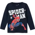 Name it Spiderman Top Med Lange Ærmer