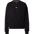 Tommy Hilfiger Tommy Jeanstil kvinder. DW0DW17325 Basic sweatshirt sort (L), Casual, Bomuld