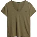 Superdry Studios Slub Embroidered Kortærmet V-hals T-shirt