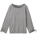 Tom Tailor Structured Stripe 3/4 ærmet T-shirt