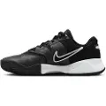 Nike NikeCourt Lite 4-tennissko til grusbane til kvinder - sort