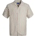 Jack & Jones Noto Stripe Resort Kortærmet Skjorte
