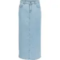 Object Ellen Long Denimnederdel